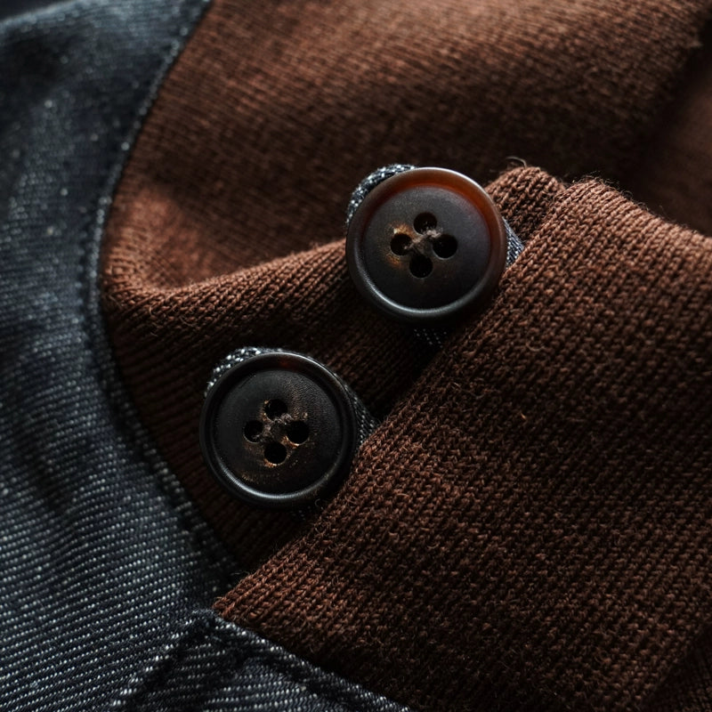 A1 Flight Jacket Denim Jacket Replica MCCOYS Air Force Jacket Men, Kaji Casual Jacket Non-A2