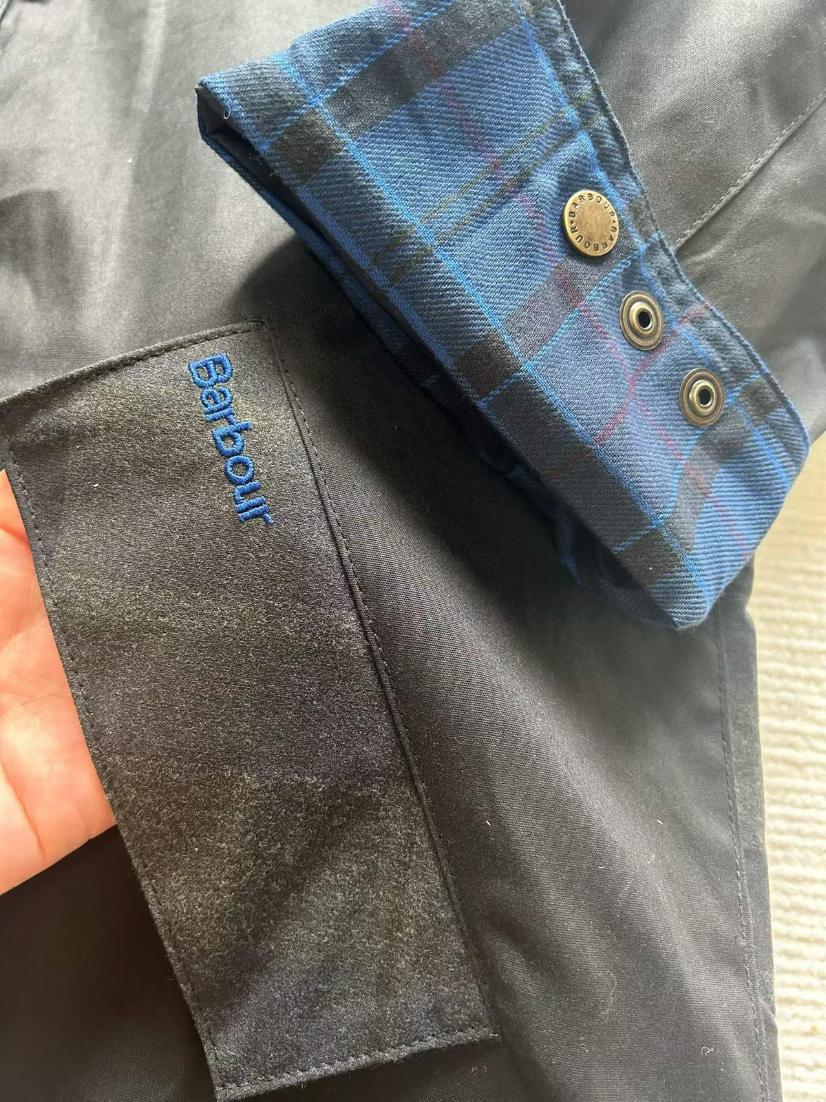 Barbour OS Transport Waxed Jacket (Blue Label)