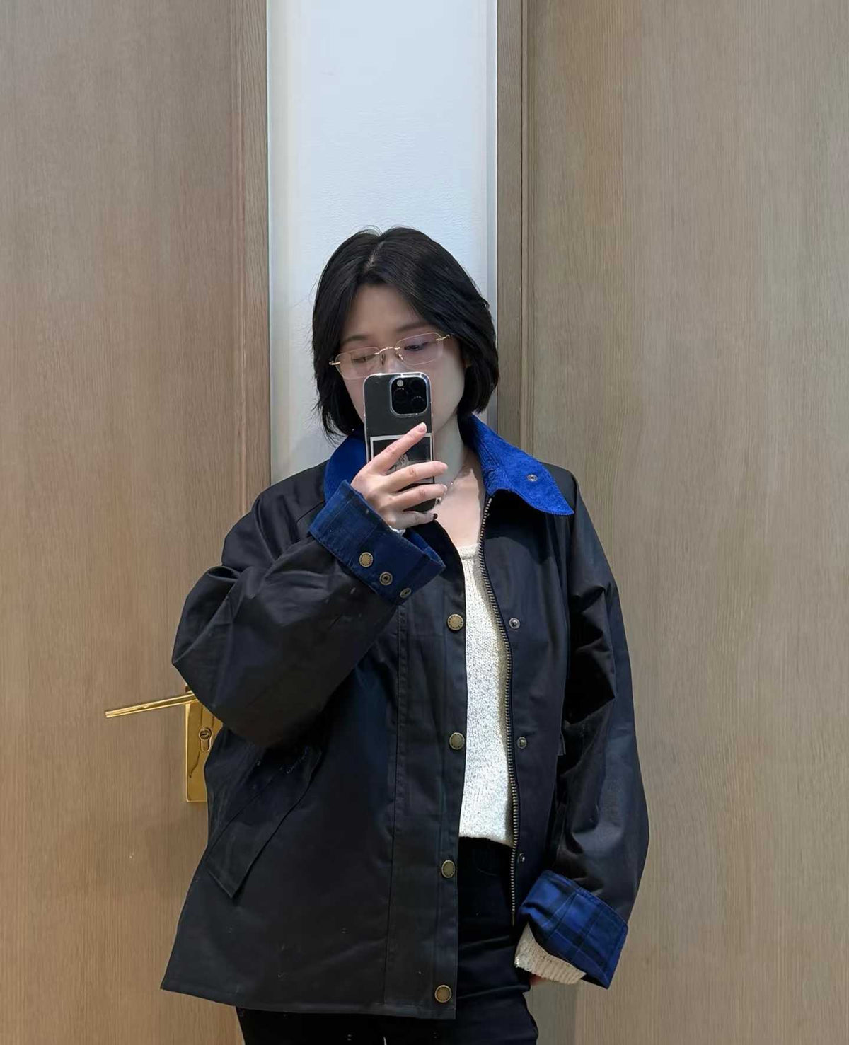 Barbour OS Transport Waxed Jacket (Blue Label)