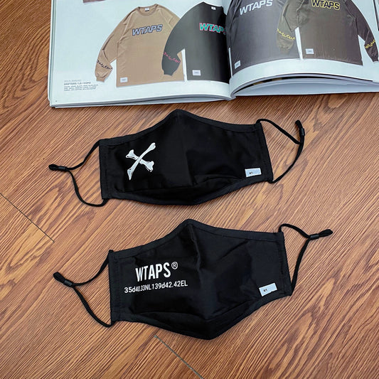 WTAPS PVI MASK Adjustable Tide Pure Cotton Dust and Windproof Mask Mask 21AW