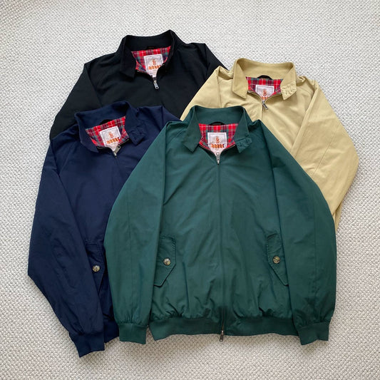 Baracuta G9 Harrington Jacket British Vintage Classic Versatile Jacket Casual Commuter Lapel Jacket