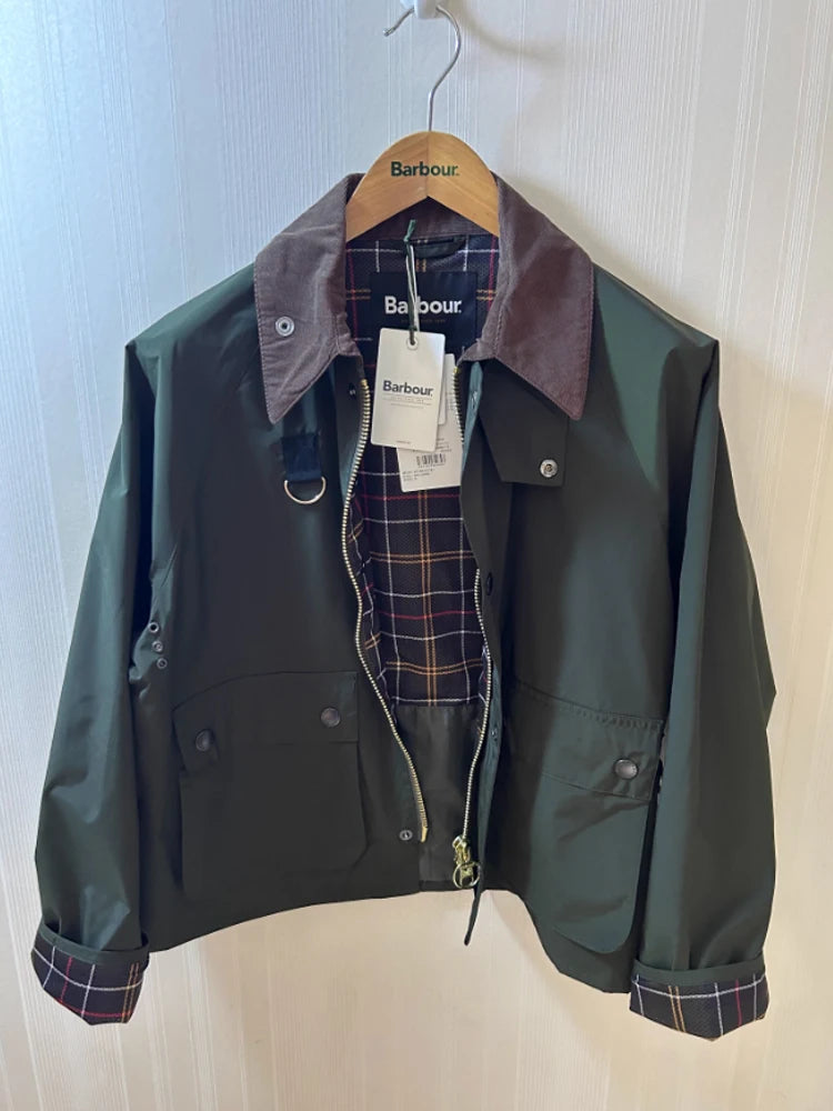 Barbour 25SS Edition Corduroy Collar Safari Jacket