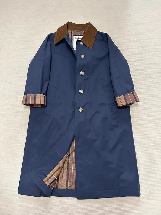 Bar Limited Edition Jackie Casual Long Trench Coat