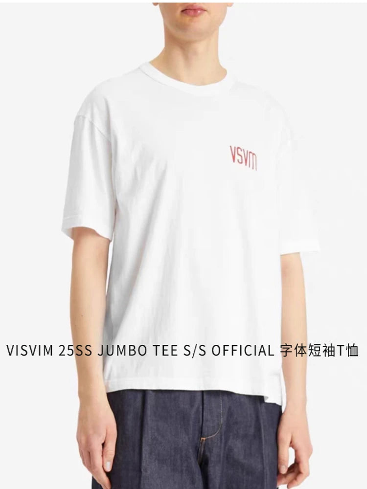 VISVIM 25SS JUBMO TEE Nakamura Japanese city tide casual alphabet print short-sleeved T-shirt