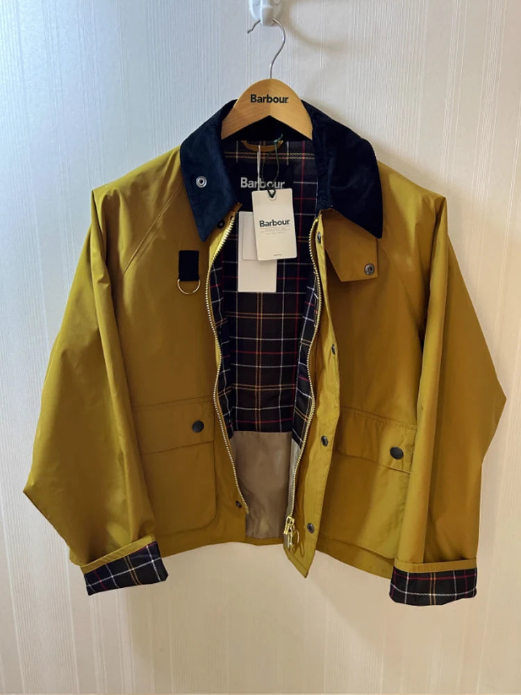 Barbour 25SS Edition Corduroy Collar Safari Jacket