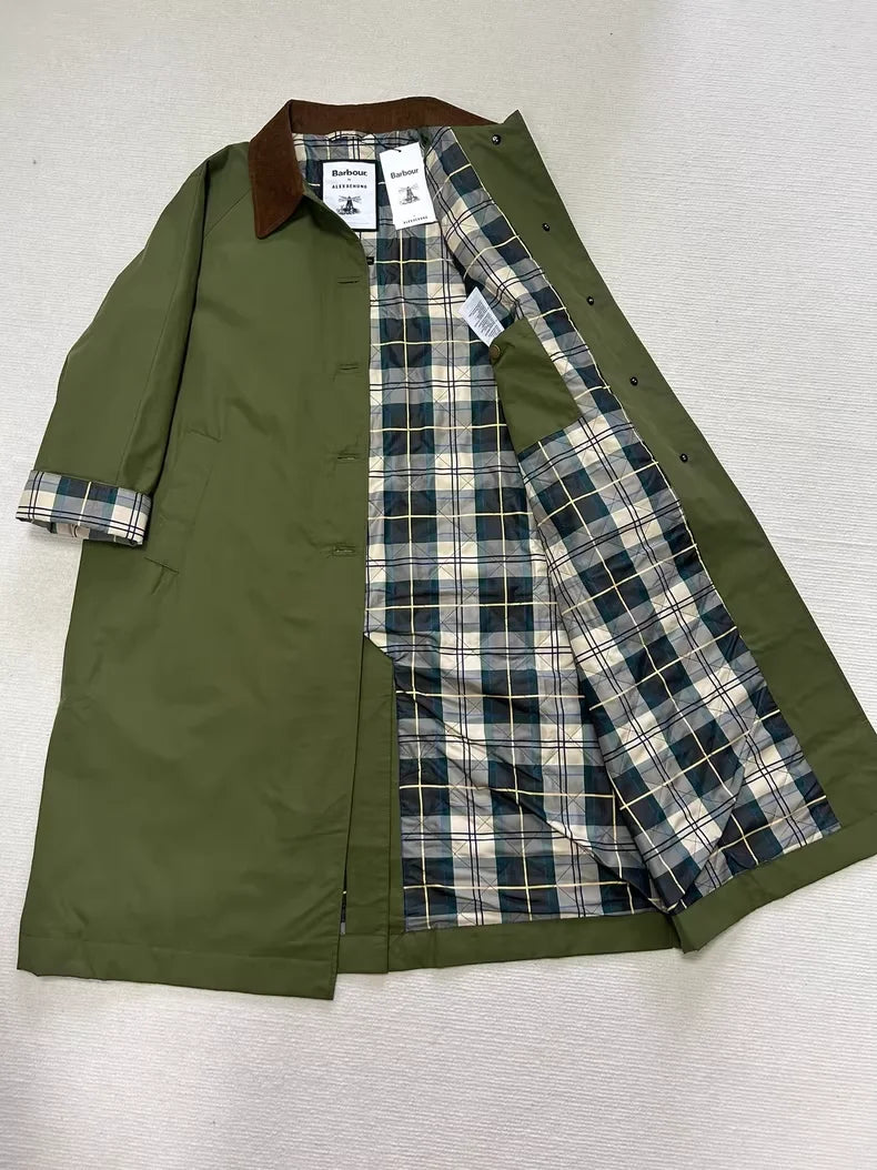 Bar Limited Edition Jackie Casual Long Trench Coat