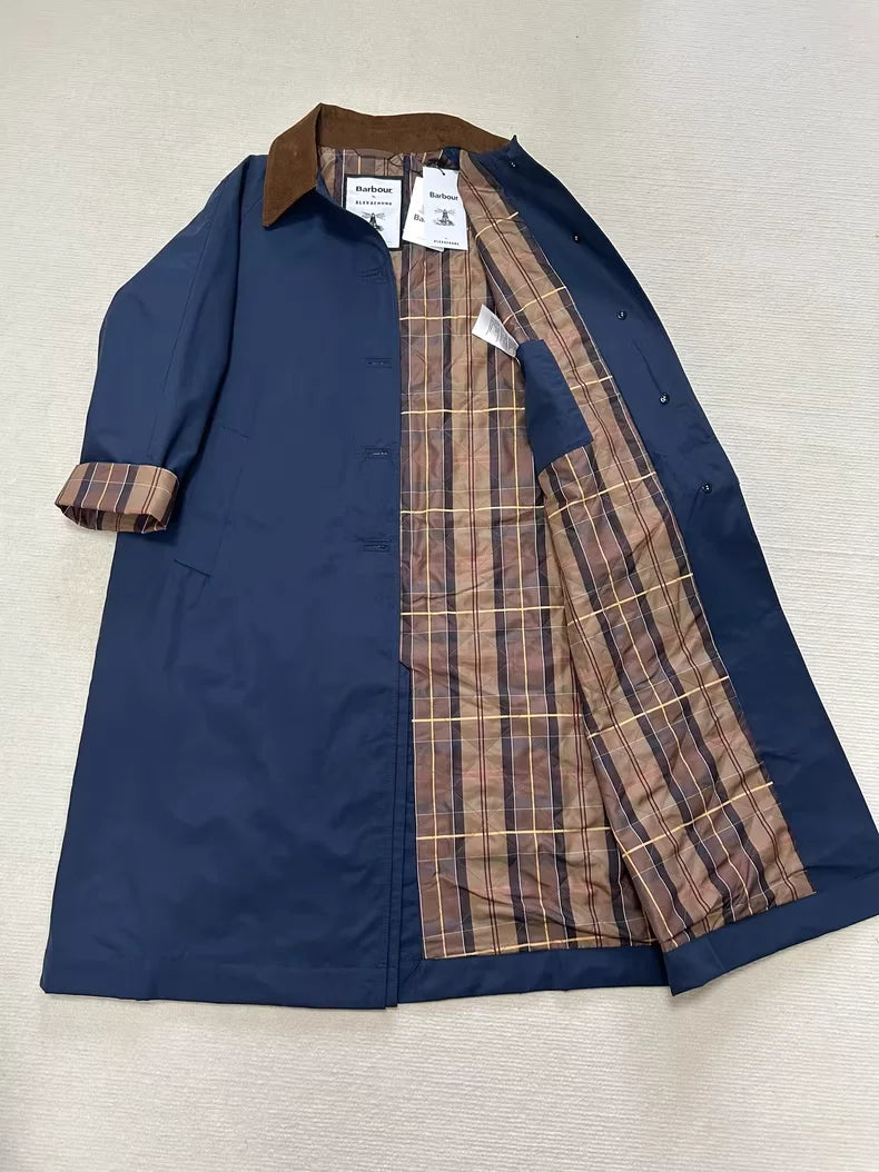 Bar Limited Edition Jackie Casual Long Trench Coat